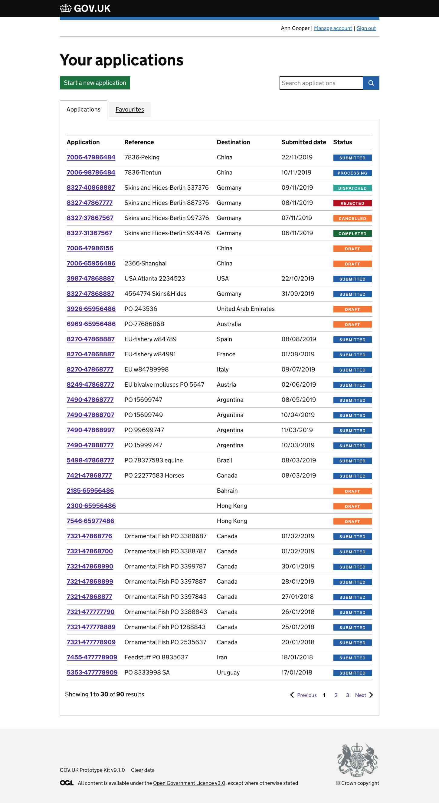 Interaction Design by Mars Spiders. GDS patterns coded and designed by Mars Spiders