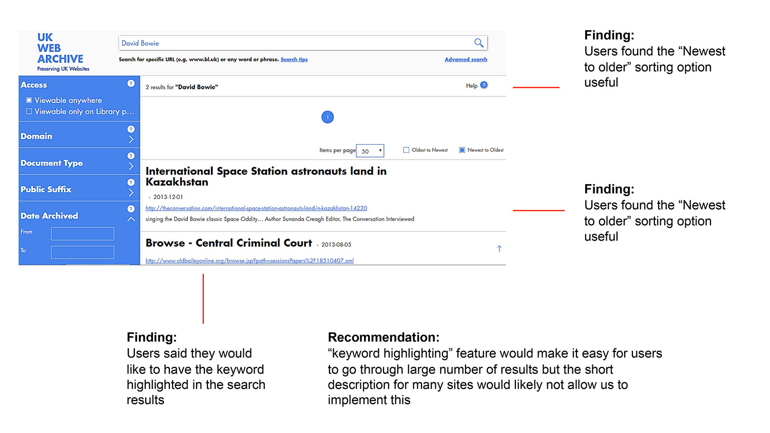 Open Web Archive - designed and coded well