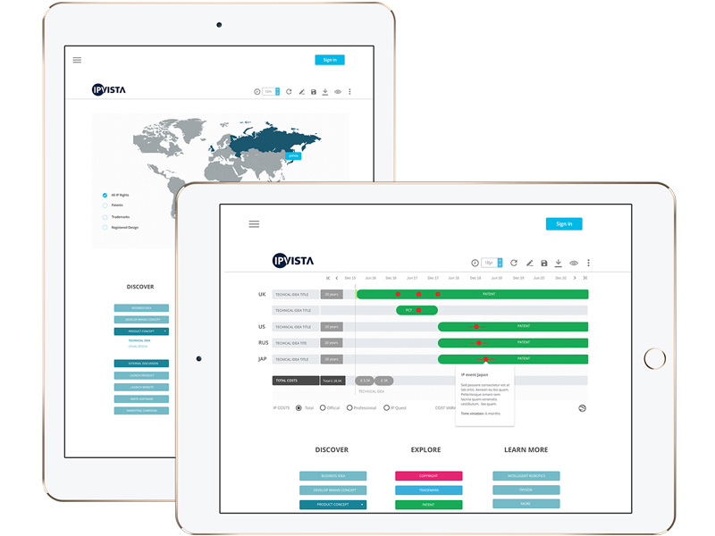 IP KIT - interactive tool helping users to comprehend IP rights.