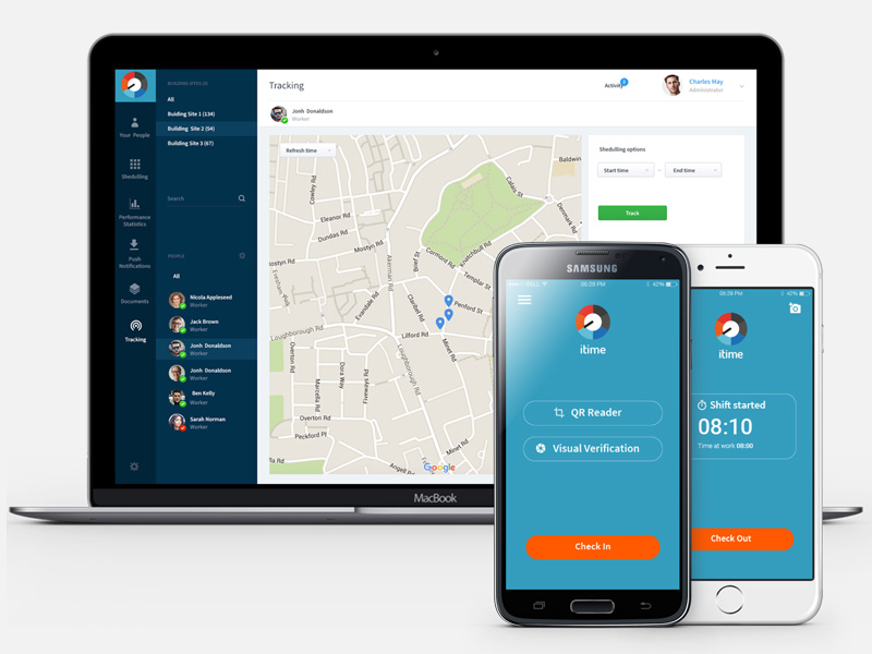 iTimeapp - Monitor and track your workers